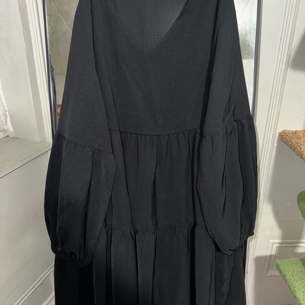 Elegant Black Women's Dress